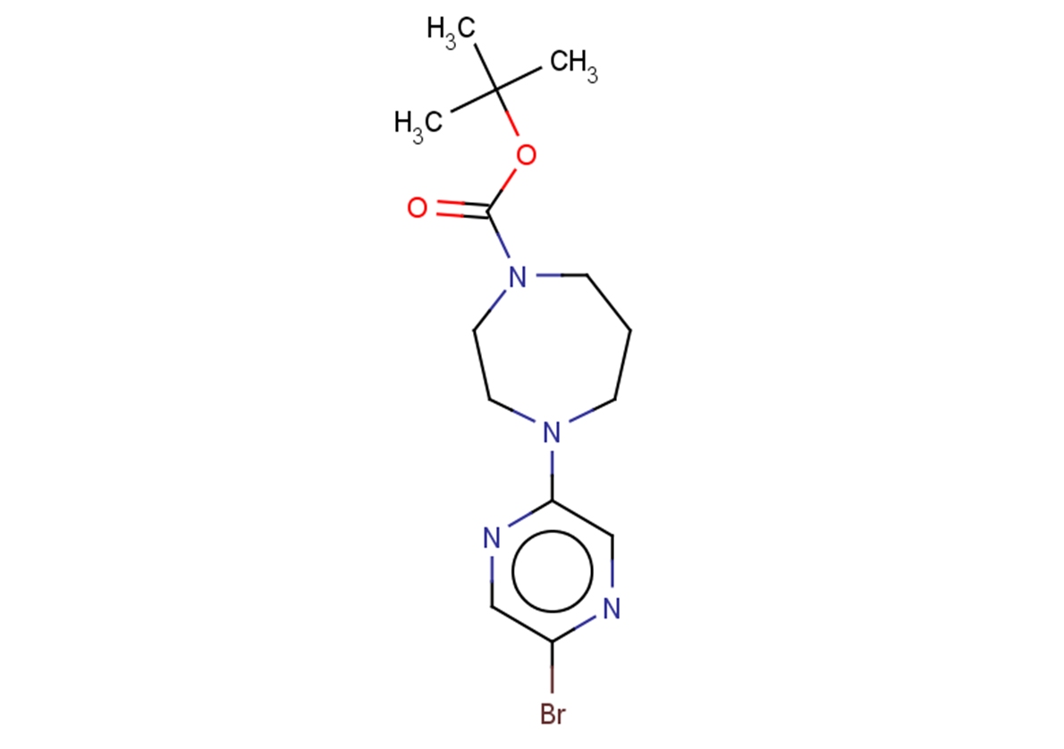 tert-butyl 4-(5-bromopyrazin-2-yl)-1,4-diazepane-1-carboxylate