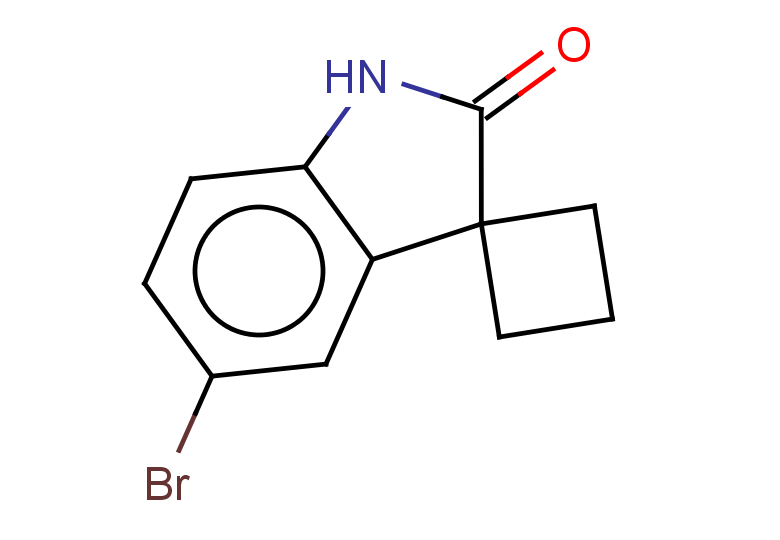 5'-bromo-1',2'-dihydrospiro[cyclobutane-1,3'-indol]-2'-one