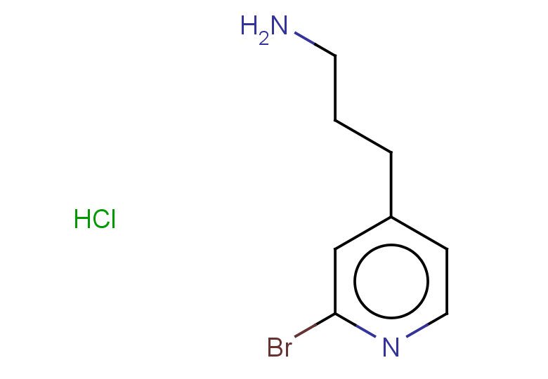 3-(2-bromopyridin-4-yl)propan-1-amine hydrochloride