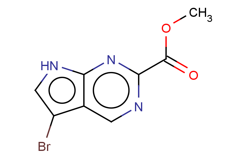 methyl 5-bromo-7H-pyrrolo[2,3-d]pyrimidine-2-carboxylate