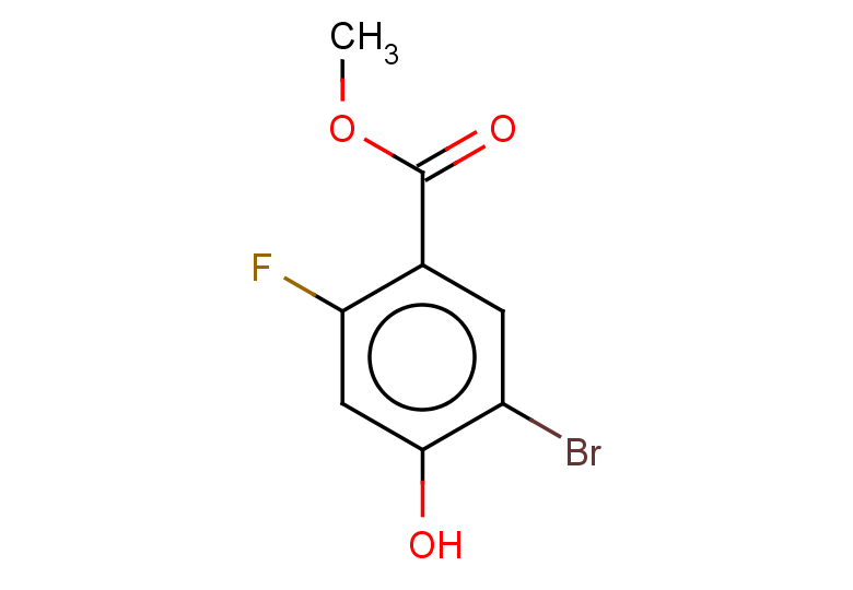 methyl 5-bromo-2-fluoro-4-hydroxybenzoate