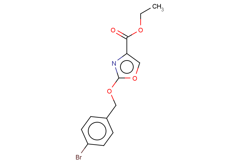 ethyl 2-[(4-bromophenyl)methoxy]-1,3-oxazole-4-carboxylate