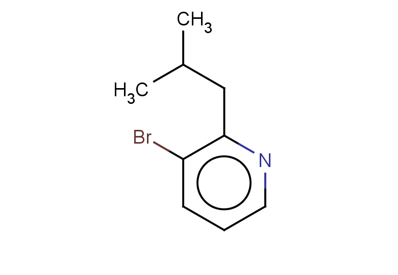 3-bromo-2-(2-methylpropyl)pyridine