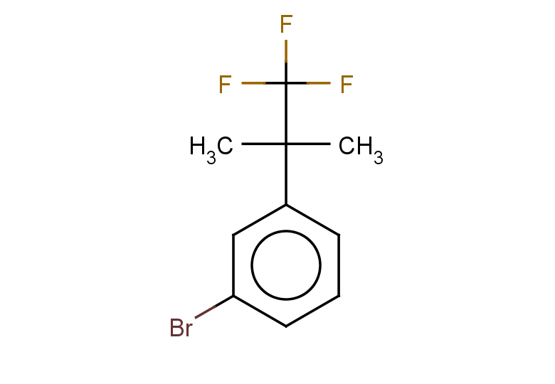 1-bromo-3-(1,1,1-trifluoro-2-methylpropan-2-yl)benzene