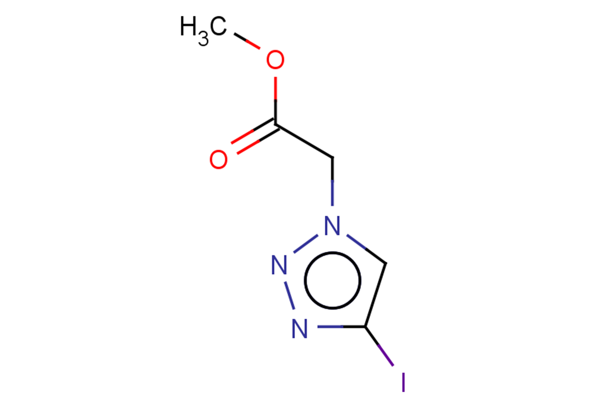 methyl 2-(4-iodo-1H-1,2,3-triazol-1-yl)acetate