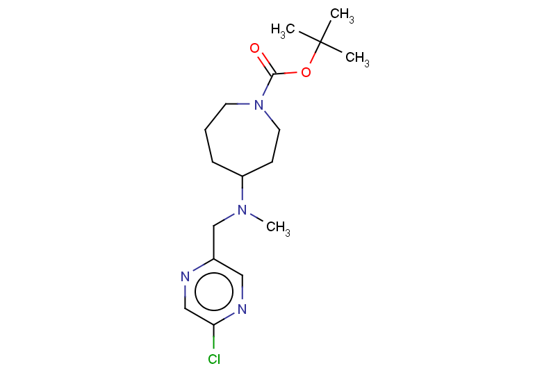 tert-butyl 4-{[(5-chloropyrazin-2-yl)methyl](methyl)amino}azepane-1-carboxylate