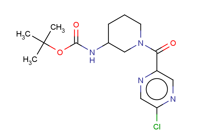 tert-butyl N-[1-(5-chloropyrazine-2-carbonyl)piperidin-3-yl]carbamate