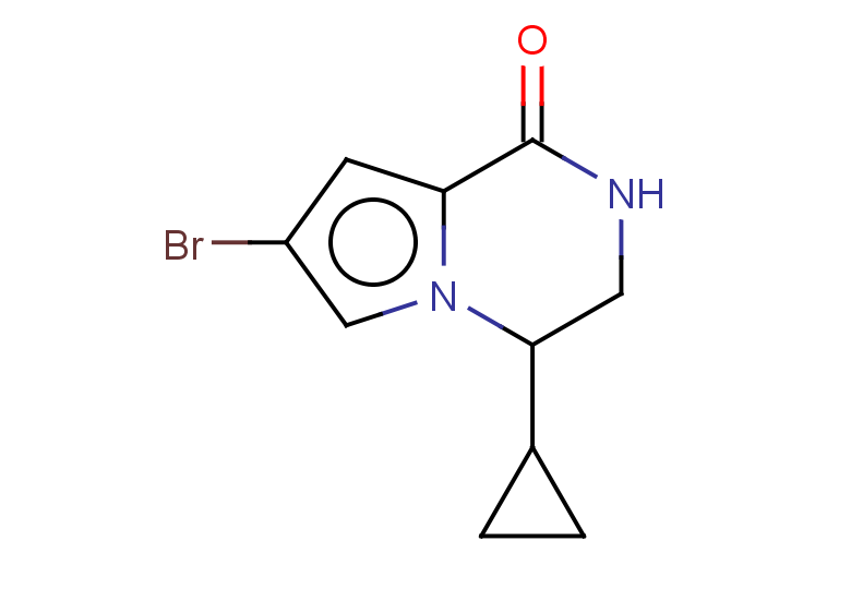 7-bromo-4-cyclopropyl-1H,2H,3H,4H-pyrrolo[1,2-a]pyrazin-1-one