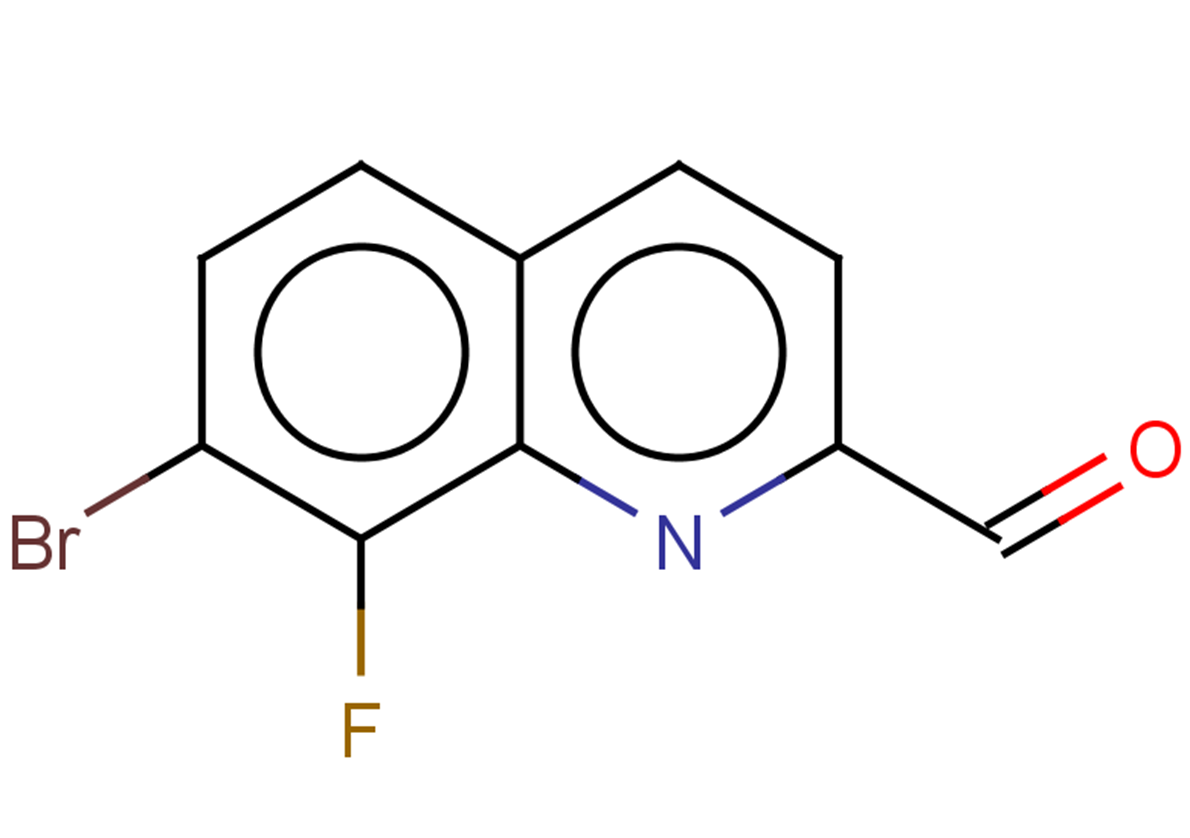 7-bromo-8-fluoroquinoline-2-carbaldehyde