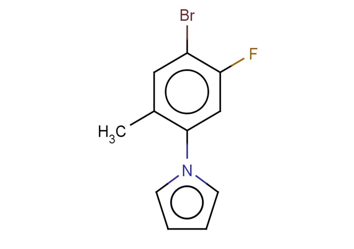 1-(4-bromo-5-fluoro-2-methylphenyl)-1H-pyrrole