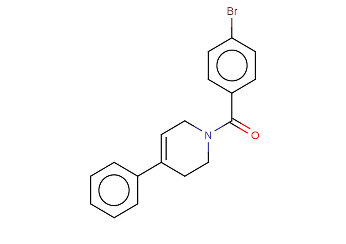 1-(4-bromobenzoyl)-4-phenyl-1,2,3,6-tetrahydropyridine