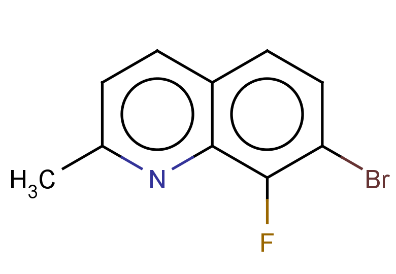 7-bromo-8-fluoro-2-methylquinoline