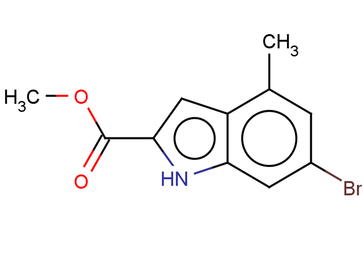 methyl 6-bromo-4-methyl-1H-indole-2-carboxylate