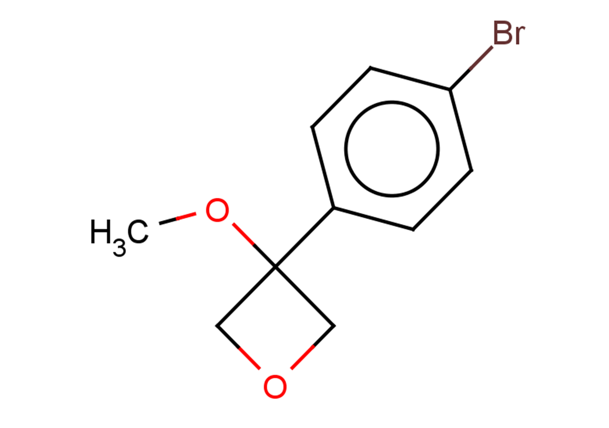 3-(4-bromophenyl)-3-methoxyoxetane