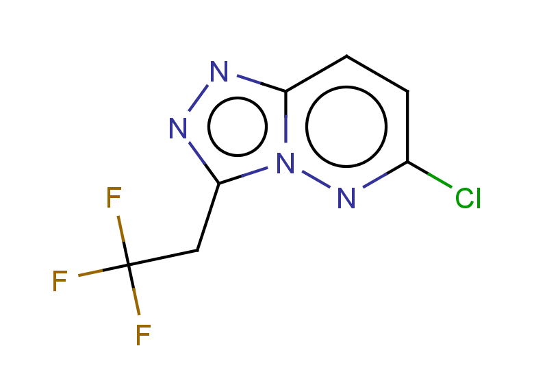 6-chloro-3-(2,2,2-trifluoroethyl)-[1,2,4]triazolo[4,3-b]pyridazine