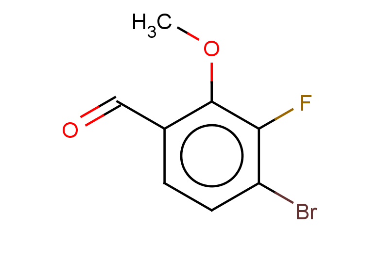 4-bromo-3-fluoro-2-methoxybenzaldehyde