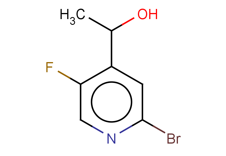 1-(2-bromo-5-fluoropyridin-4-yl)ethan-1-ol