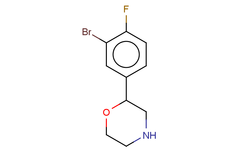 2-(3-bromo-4-fluorophenyl)morpholine
