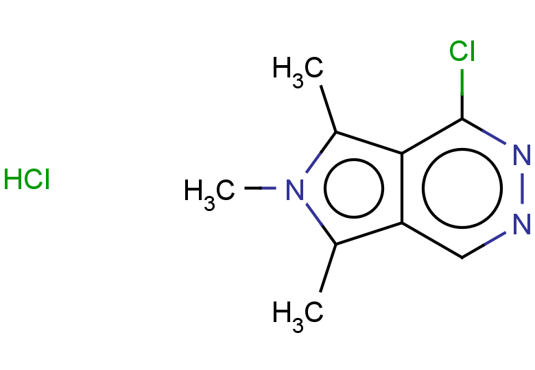 1-chloro-5,6,7-trimethyl-6H-pyrrolo[3,4-d]pyridazine hydrochloride