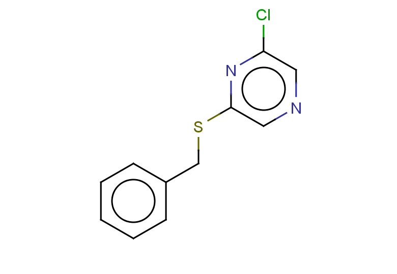 2-(benzylsulfanyl)-6-chloropyrazine