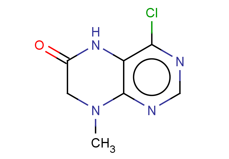 4-chloro-8-methyl-5,6,7,8-tetrahydropteridin-6-one