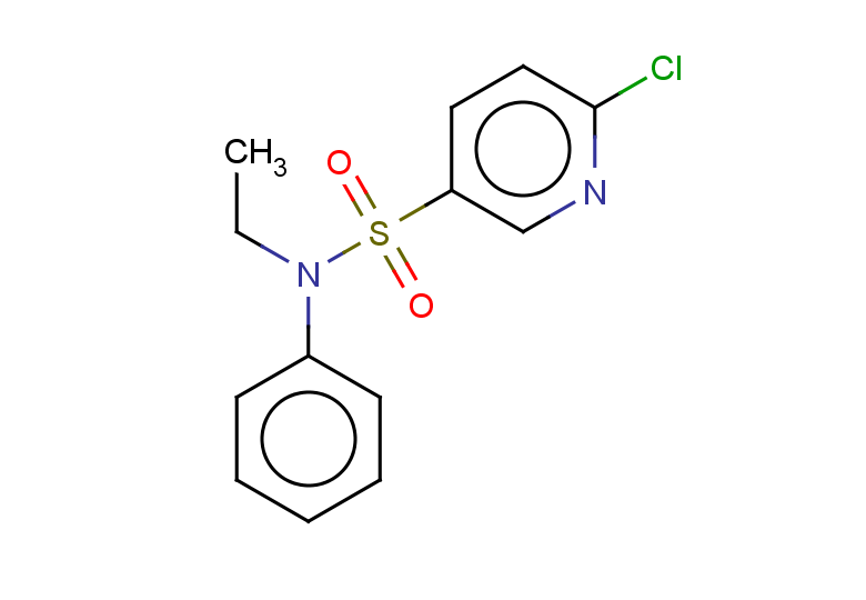 6-chloro-N-ethyl-N-phenylpyridine-3-sulfonamide