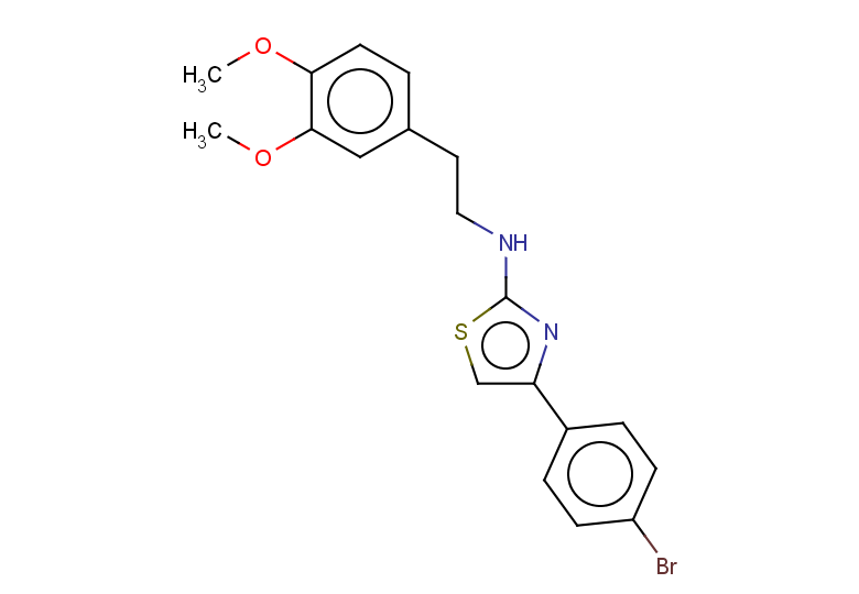 4-(4-bromophenyl)-N-[2-(3,4-dimethoxyphenyl)ethyl]-1,3-thiazol-2-amine