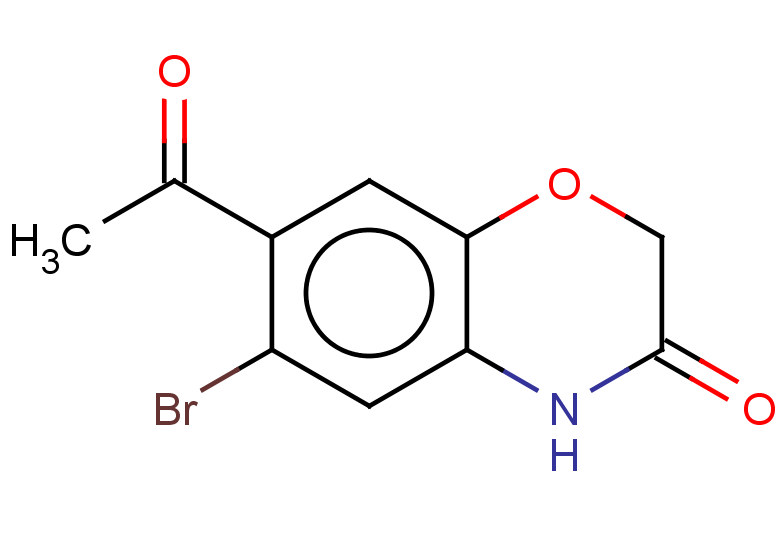 7-acetyl-6-bromo-3,4-dihydro-2H-1,4-benzoxazin-3-one