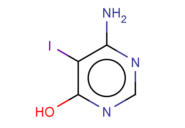 6-amino-5-iodopyrimidin-4-ol