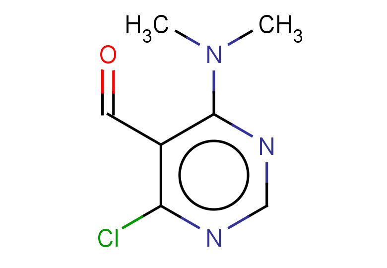 4-chloro-6-(dimethylamino)pyrimidine-5-carbaldehyde