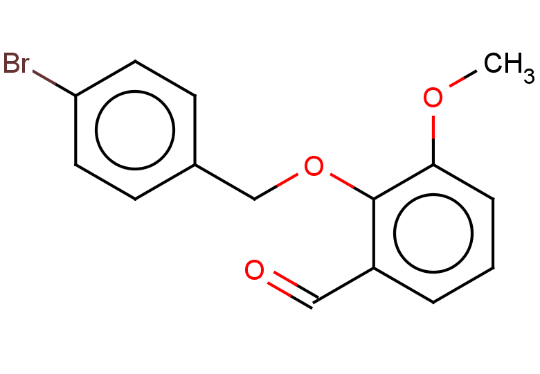 2-[(4-bromophenyl)methoxy]-3-methoxybenzaldehyde