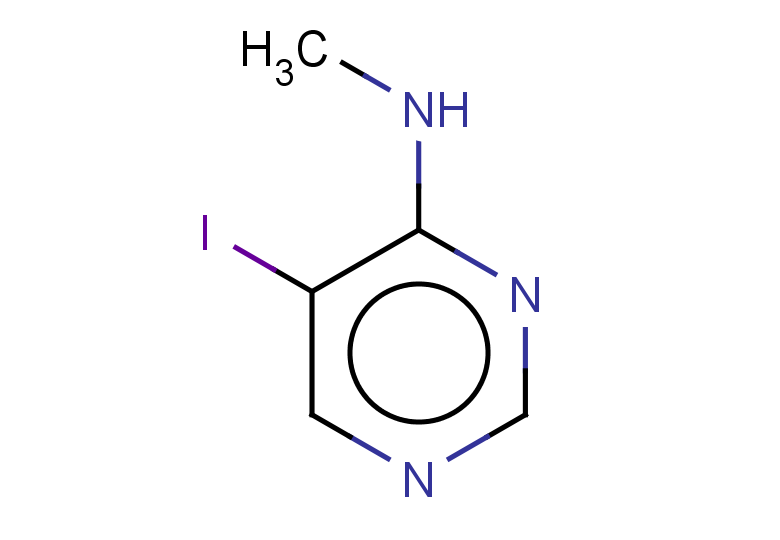 5-iodo-N-methylpyrimidin-4-amine