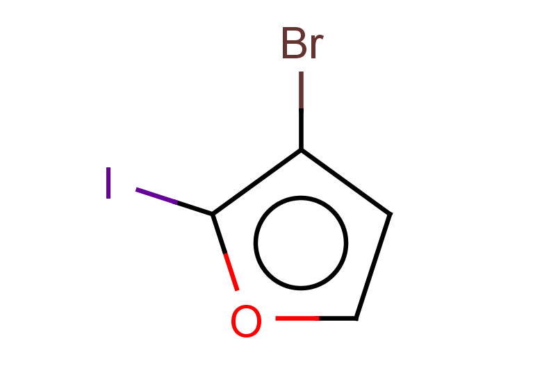 3-bromo-2-iodofuran