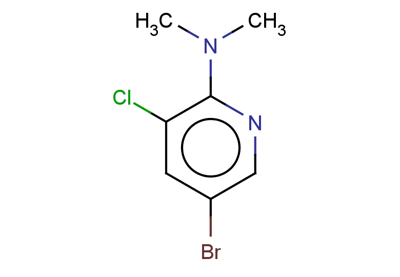 5-bromo-3-chloro-N,N-dimethylpyridin-2-amine