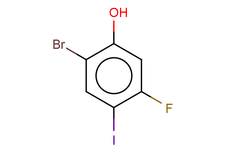 2-bromo-5-fluoro-4-iodophenol