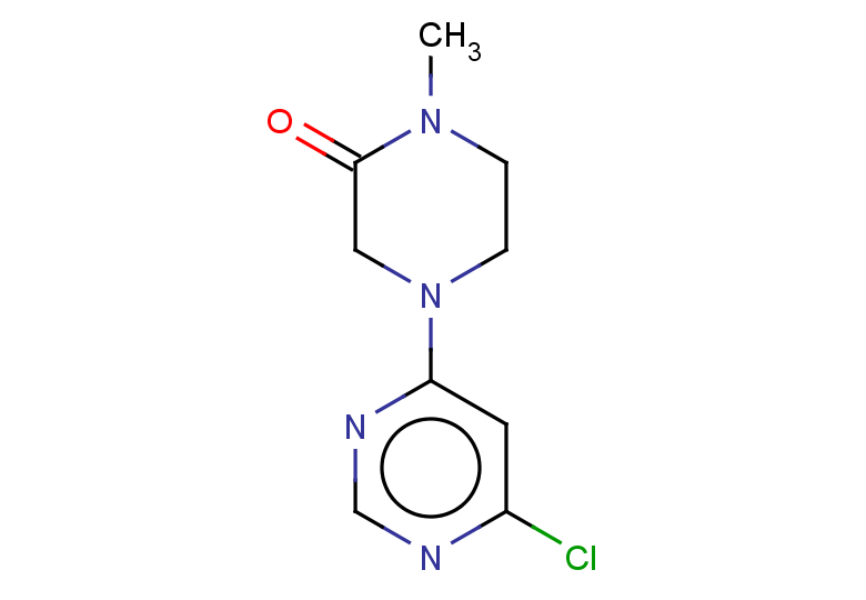 4-(6-chloropyrimidin-4-yl)-1-methylpiperazin-2-one