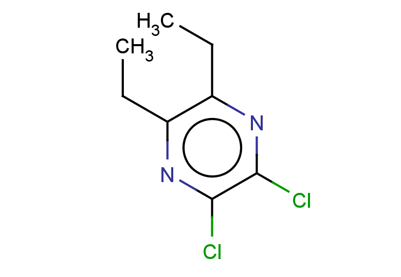 2,3-dichloro-5,6-diethylpyrazine