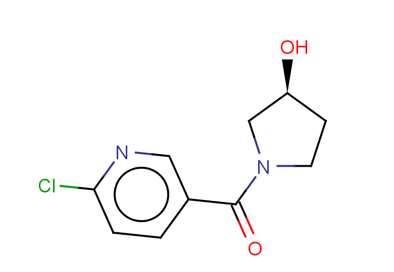 (3S)-1-(6-chloropyridine-3-carbonyl)pyrrolidin-3-ol