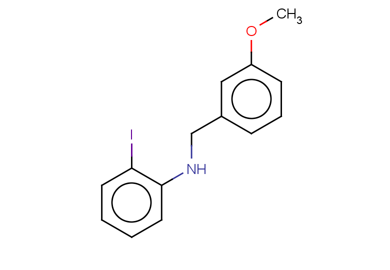 2-iodo-N-[(3-methoxyphenyl)methyl]aniline