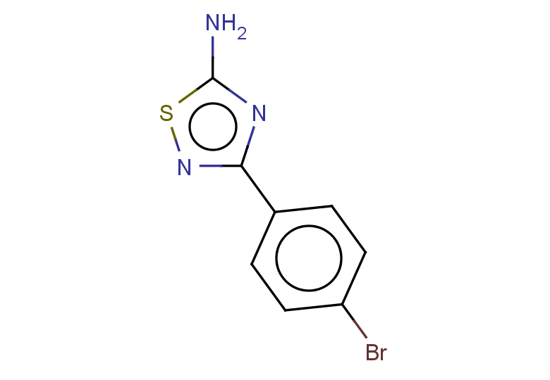 3-(4-bromophenyl)-1,2,4-thiadiazol-5-amine