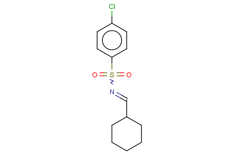 4-chloro-N-(cyclohexylmethylidene)benzene-1-sulfonamide
