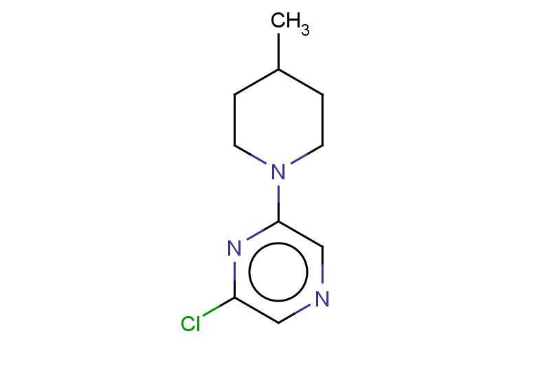 2-chloro-6-(4-methylpiperidin-1-yl)pyrazine