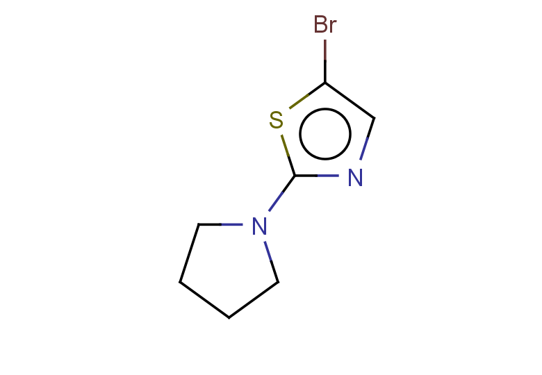 5-bromo-2-(pyrrolidin-1-yl)-1,3-thiazole
