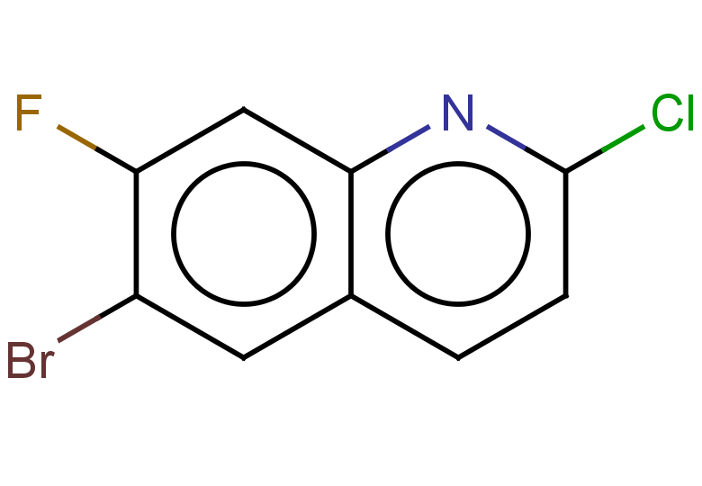 6-bromo-2-chloro-7-fluoroquinoline