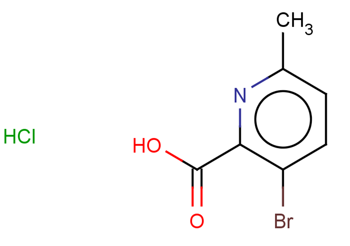 3-bromo-6-methylpyridine-2-carboxylic acid hydrochloride