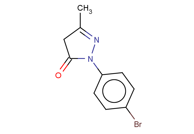 1-(4-bromophenyl)-3-methyl-4,5-dihydro-1H-pyrazol-5-one