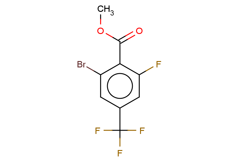methyl 2-bromo-6-fluoro-4-(trifluoromethyl)benzoate