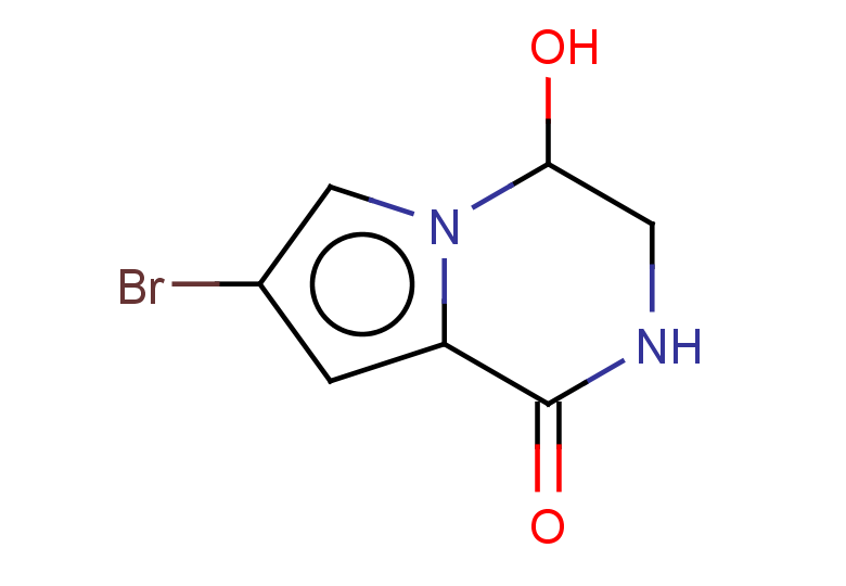 7-bromo-4-hydroxy-1H,2H,3H,4H-pyrrolo[1,2-a]pyrazin-1-one