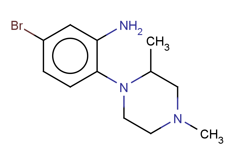 5-bromo-2-(2,4-dimethylpiperazin-1-yl)aniline