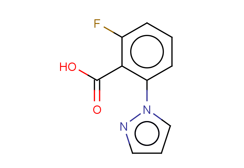 2-fluoro-6-(1H-pyrazol-1-yl)benzoic acid